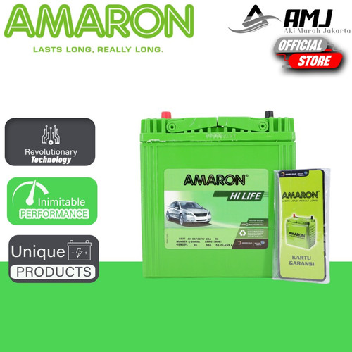 Aki Mobil ALl New Avanza 2022 NS40ZL / 42B20L Amaron Hi-Life 12V /35Ah