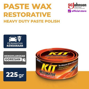 KIT Paste Wax Restorative Heavy Duty Paste Polish Mobil dan Motor