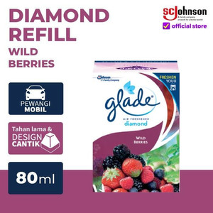 Glade Diamond Refill 80ml Pengharum Mobil Pewangi Car Freshener