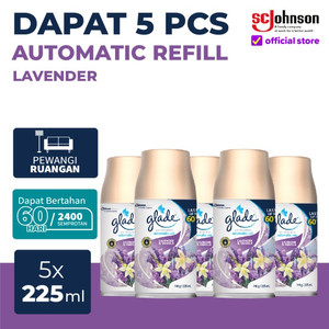 (Dapat 5 pcs) Glade Matic Spray Lavender Refill 146gr