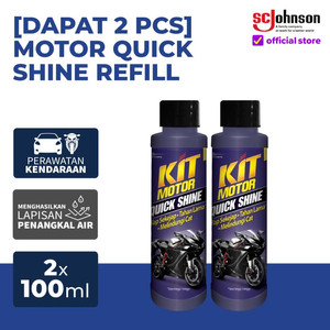 (Dapat 2Pcs) Kit Motor Quick Shine Refill 100mL