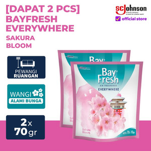 (Dapat 2Pcs) Bayfresh Everywhere Sakura Bloom 70gr