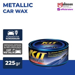 Kit paste metallic car wax 225gr