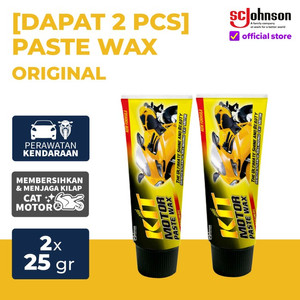 (Dapat 2Pcs) KIT Motor Paste Wax Pengkilap Cat Motor Original 25gr