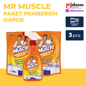 Paket Mr Muscle Pembersih Dapur Serbaguna