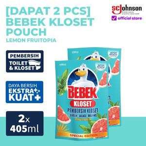 (Dapat 2Pcs) Bebek Kloset Fruitopia Pouch 405mL