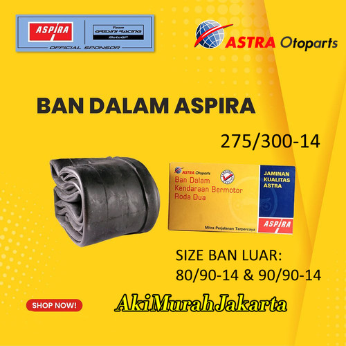 Ban Dalam Aspira 275/300-14 80/90-14 90/90-14 Original ASPIRA ASTRA