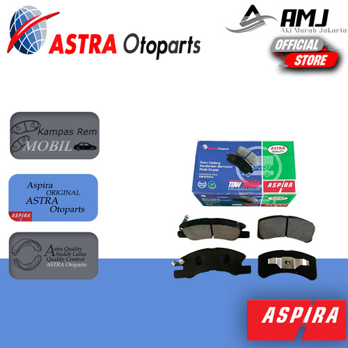 Kampa Rem Depan / Brake pad AGYA / AYLA MANUAL 2012-ON / MIRAGE TDW