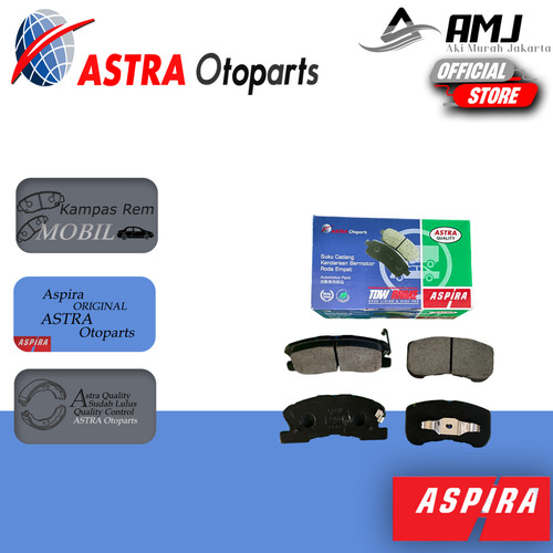 Kampas Rem Depan / Brake Pad Agya / Ayla Matic 2012-On 1200cc Tdw