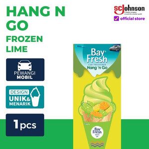 Bayfresh Hang N Go Frozen Lime Parfum Mobil