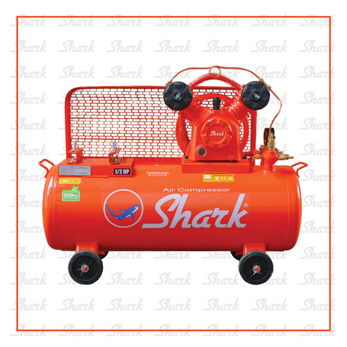 Kompresor angin Shark 1/2hp Unloading tanpa penggerak