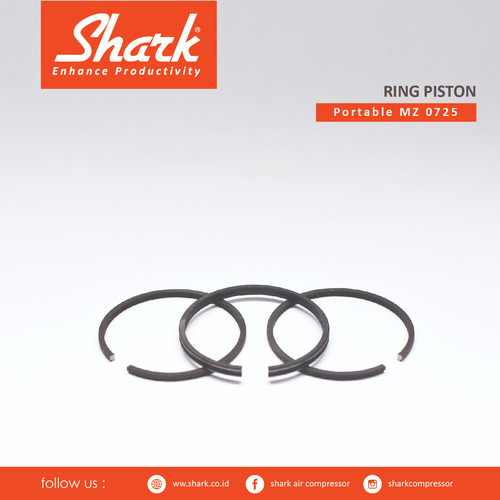 Ring Piston kompresor Shark MZ 07-25 3/4Hp