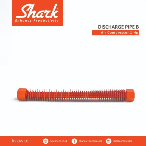 Discharge pipe B kompresor Shark 1Hp