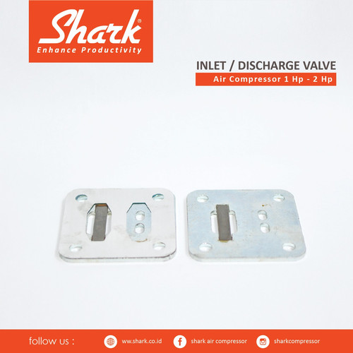 Inlet outer valve seat kompresor Shark 1-2Hp