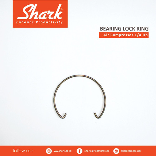 Bearing Lock Ring kompressor 1/4-1/2Hp Shark