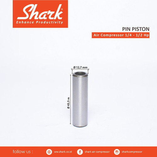 Pin Piston Kompressor Shark 1/4 - 1/2Hp