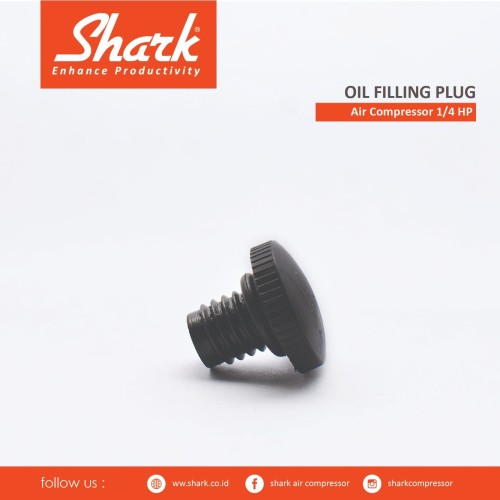 Oil Filling Plug Kompressor Shark 1/4 - 2Hp