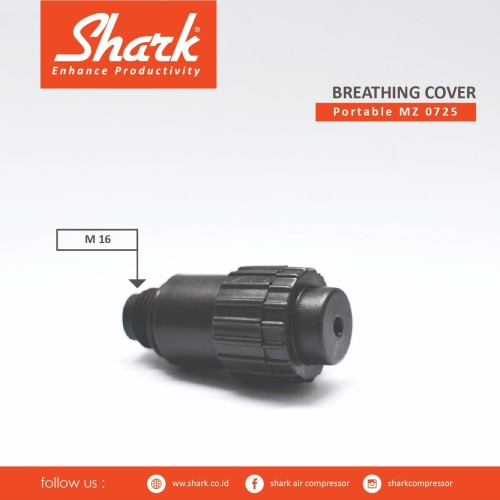 Breathing Cover Kompressor Portable MZ 07-25 Shark