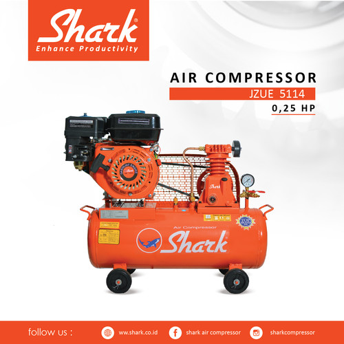 Kompresor 1/4Hp Tangki 30liter + Engine JZUE 5114 Air Compressor