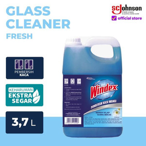 Windex Liquid Fresh Pembersih Kaca Galon 3.7L