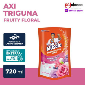 Mr Muscle Axi Triguna Fruity Floral Pouch 720mL