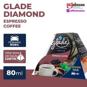 Glade Diamond Espesso Coffee Reguler 80ml