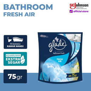 Glade Bathroom Fresh Air Refill 75gr Pengharum Kamar Mandi