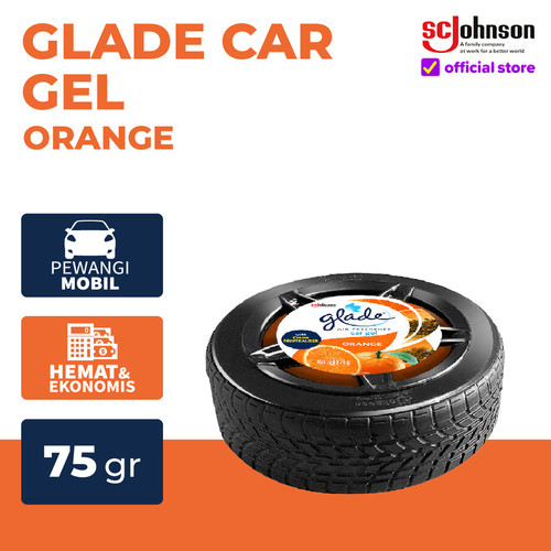 Glade Car Gel Orange 75gr