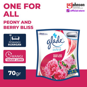 Glade One For All Pengharum Ruangan - Peony & Berry Bliss 70gr