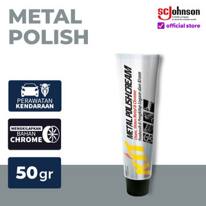 Kit Metal Polish 50gr Mengkilapkan Chrome