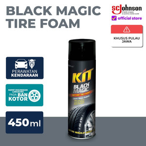 Kit Black Magic Tire Foam Aerosol 450mL Perawatan Ban