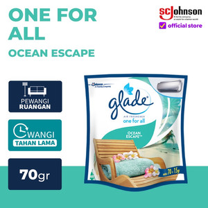 Glade One For All Pengharum Ruangan - Ocean Escape 70gr