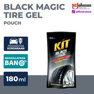 Kit Black Magic Tire Gel Pouch 180ml