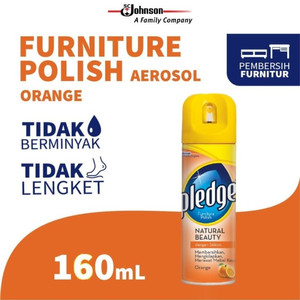 Pledge Aerosol Orange 160gr Pembersih Furniture