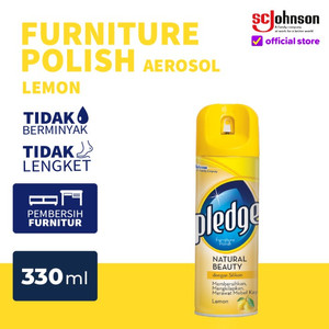 Pledge Aerosol Lemon 330gr Pembersih Furniture