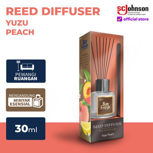 Bayfresh Reed Diffuser Device Pengharum Ruangan Yuzu Peach