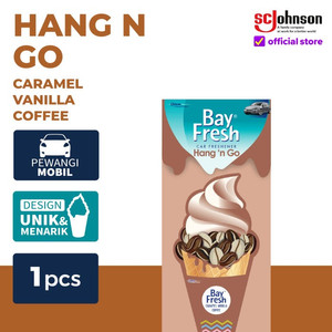 Bayfresh Hang N' Go Caramel Vanilla Coffee