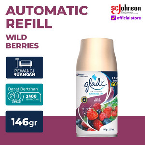 Glade Matic Spray Wild Berries Refill 146gr - Pengharum Ruangan