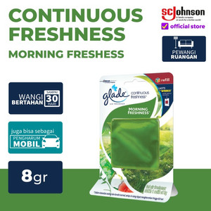 Glade Continuous Morning Freshness 8gr Pengharum Mobil