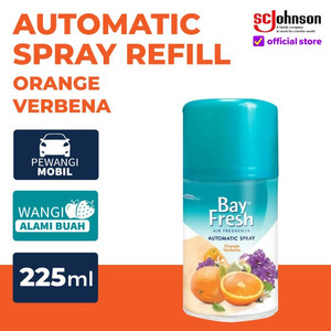 Bayfresh Matic Spray Orange Verbena 225mL Pengharum Ruangan