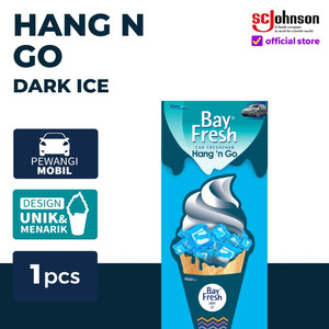 Bayfresh Hang N Go Dark Ice Parfum Mobil