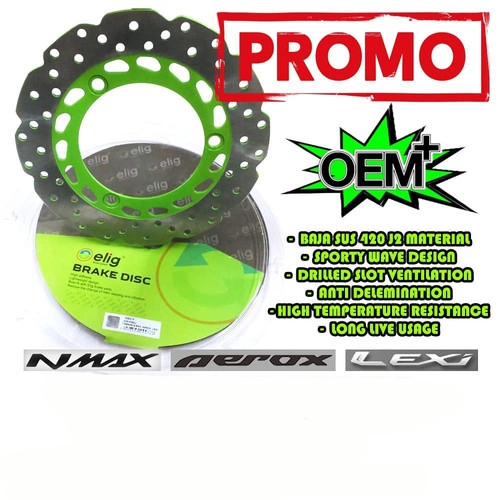 Piring Cakram Depan Yamaha Nmax / Aerox 155 / Lexi ELIG 2DP-F582U