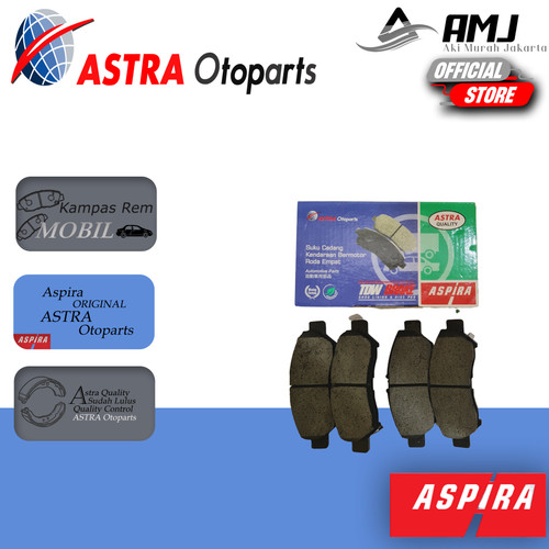 Kampas Rem Depan / Brake pad Calya / Sigra / Sirion / Carry TDW Astra