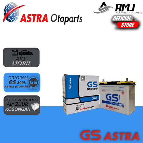 Aki Mobil Toyota Avanza GS Astra Premium NS60 Aki Basah 12V / 45Ah