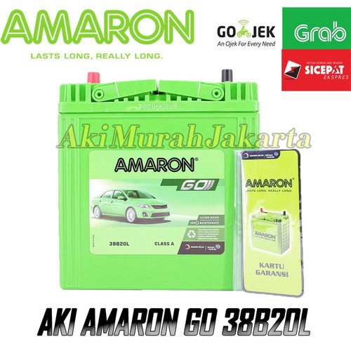 Aki Mobil Suzuki Karimun Estilo NS40ZL / 38B20L Amaron GO Aki Kering