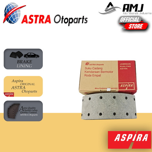 Kampas Rem COLT DIESEL CANTER PS135 / PS125 TURBO ASPIRA Brake Lining