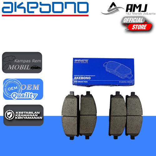 Brake Pad / Kampas Rem Depan XTRAIL T30 / SERENA C24 AKEBONO AN-629WK