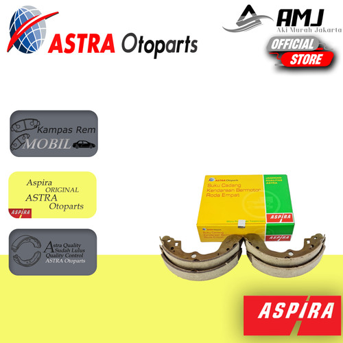 Kampas Rem Belakang ASPIRA SUZUKI ERTIGA ORIGINAL ASTRA BRAKE SHOE