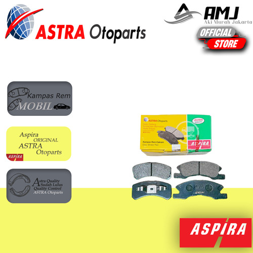 Kampas Rem Depan ASPIRA DAIHATSU AYLA MANUAL / TOYOTA AGYA MANUAL ORI