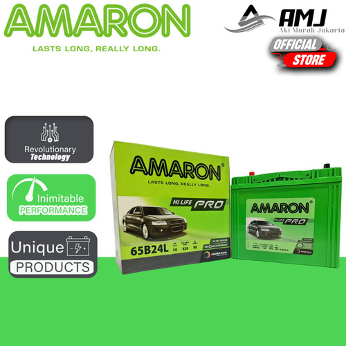 Amaron Hi Life Pro 65B24L / NS60L 12V 50AH GARANSI 1 TAHUN